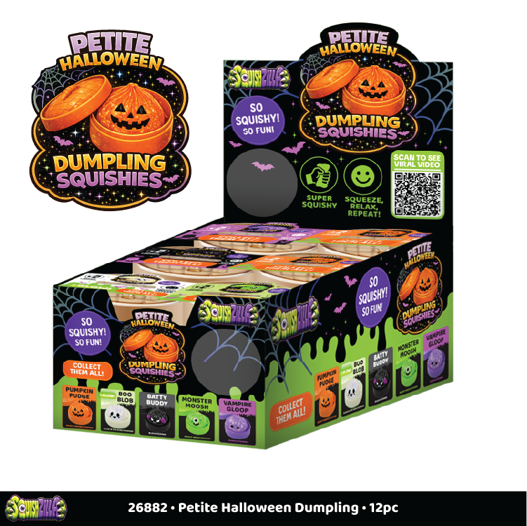 Petite Spooky Halloween Squishy Dumpling