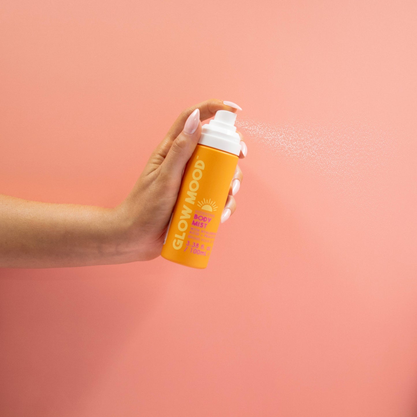 Peach and Mint Hydrating Body Mist