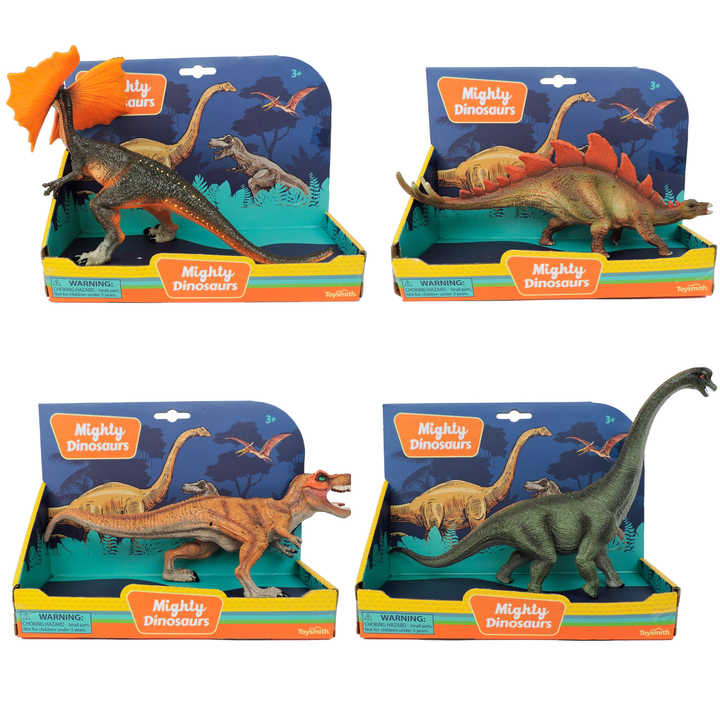 Toysmith 10in Mighty Dinosaurs