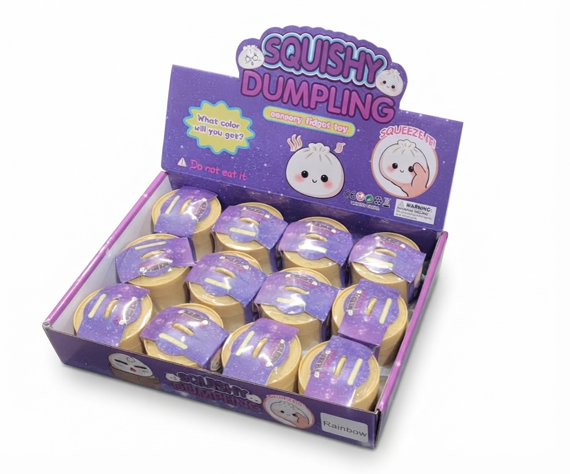 Rainbow Mystery Mini Dumplings