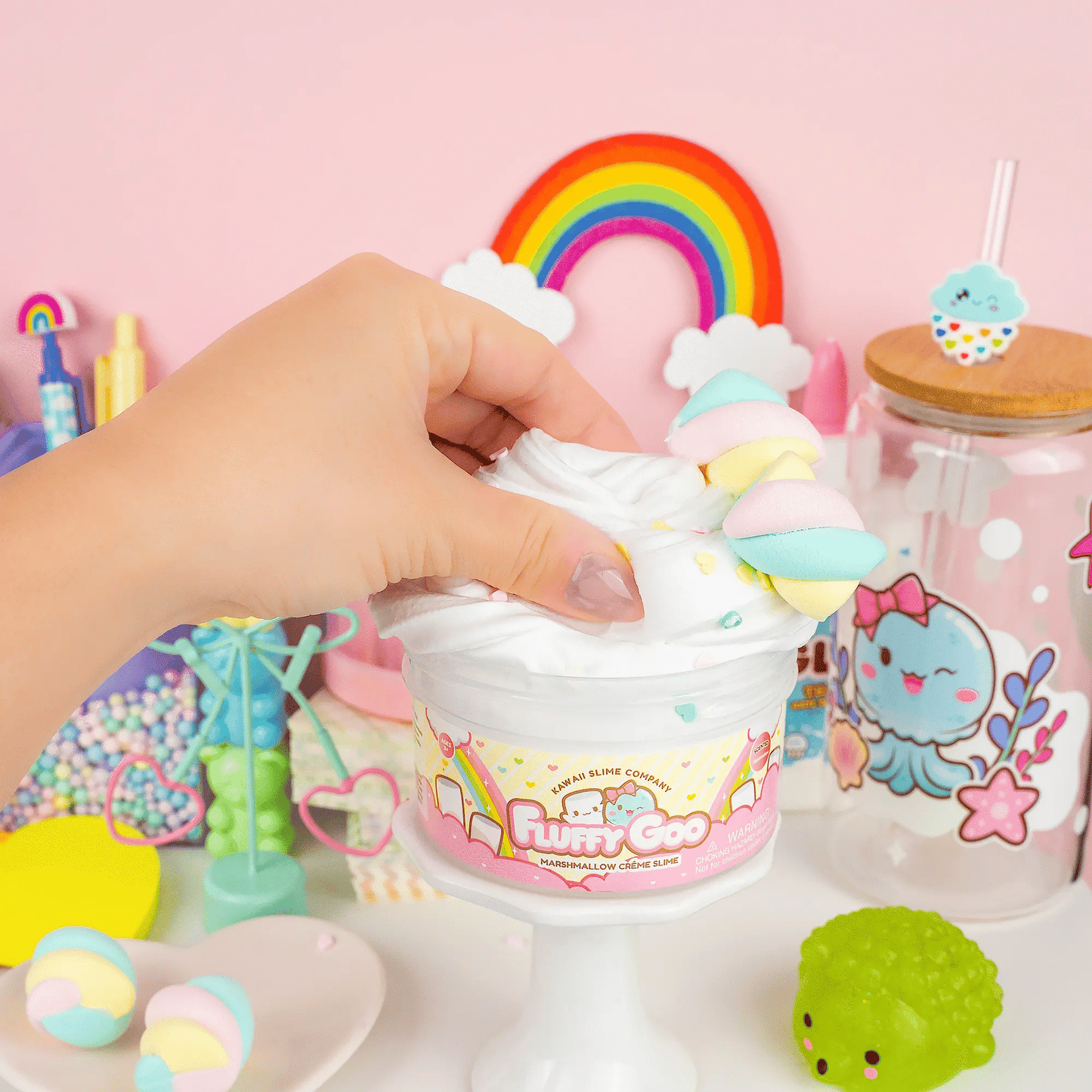 Fluffy Goo Marshmallow Signature Dome
