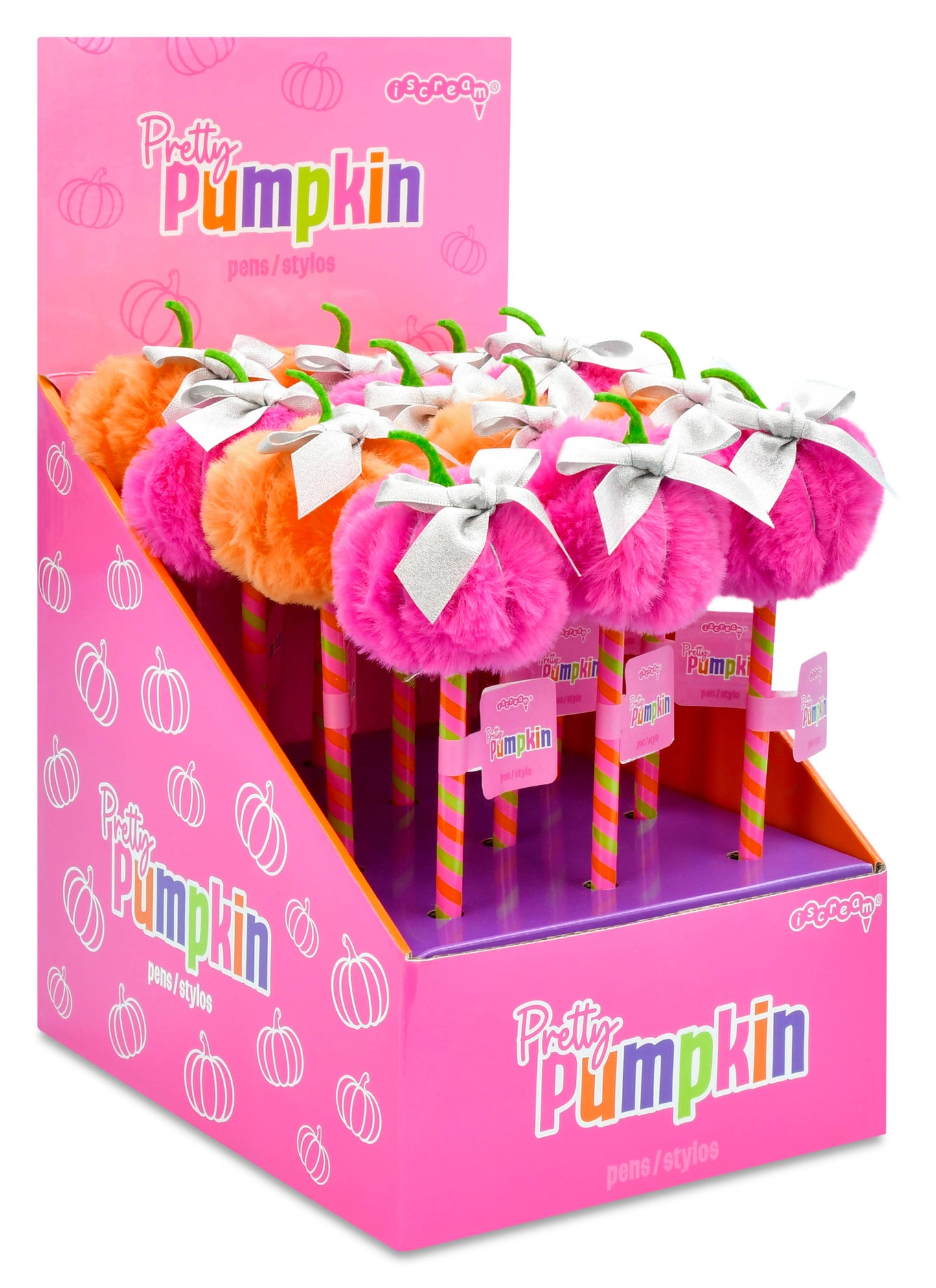 Pretty Pumpkin Plush Pens