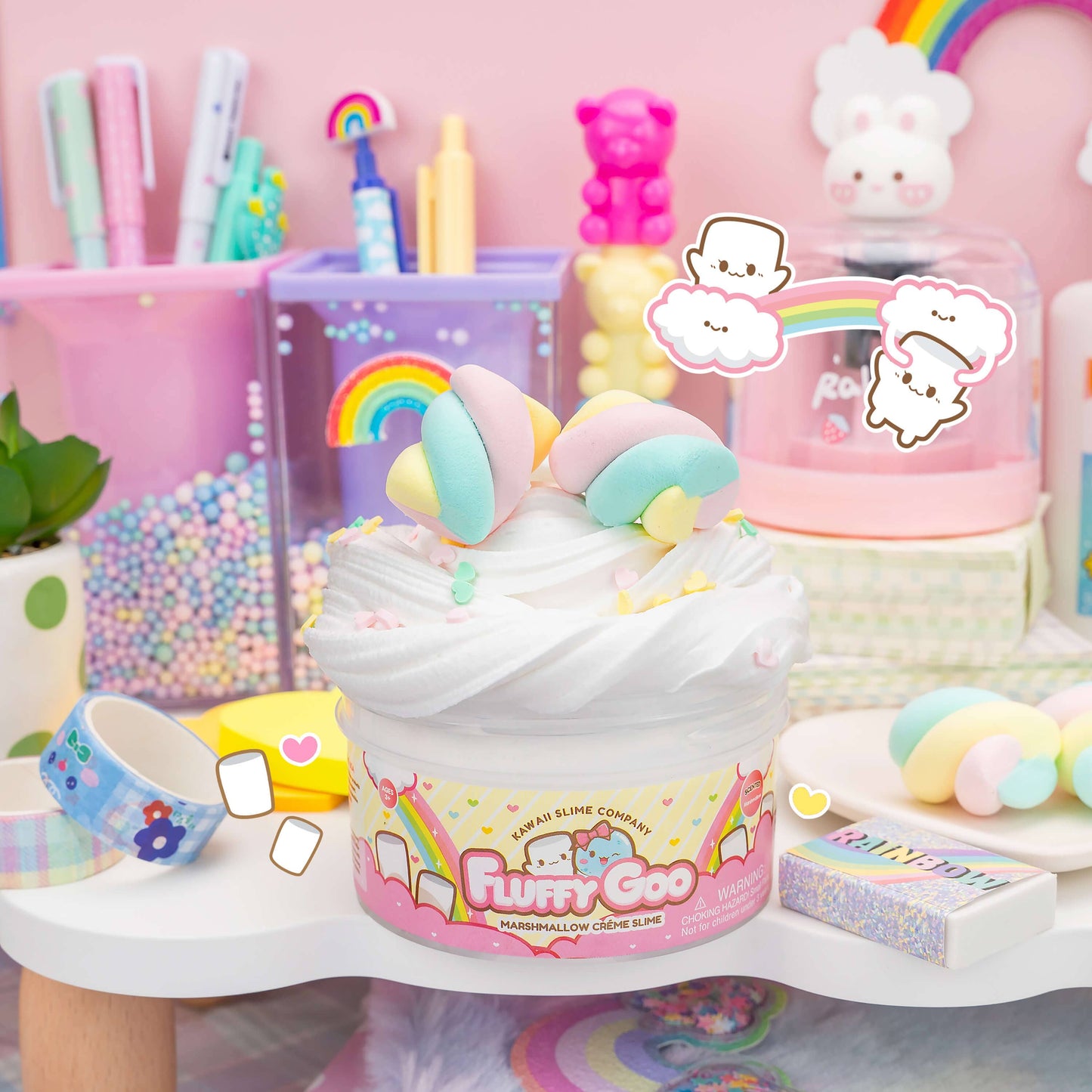 Fluffy Goo Marshmallow Signature Dome