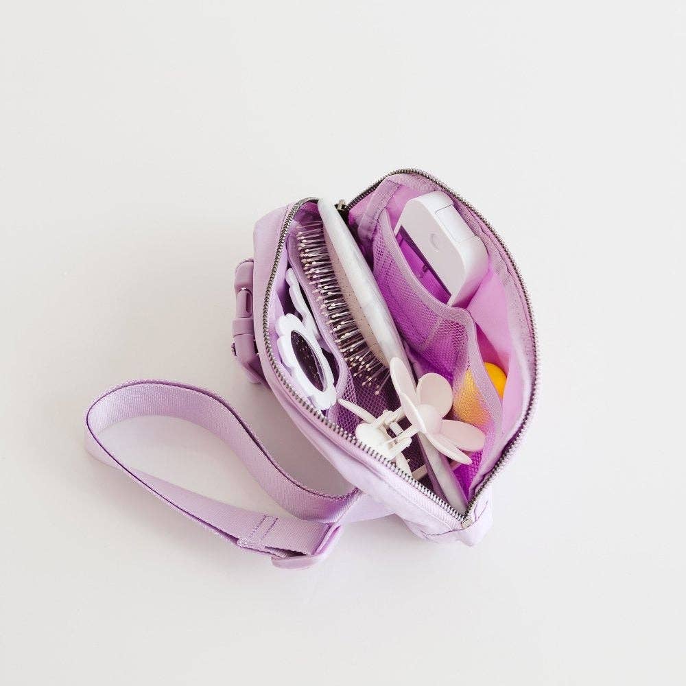 Pearl Heart Patch Belt Bag - Childrens Summer Accessories