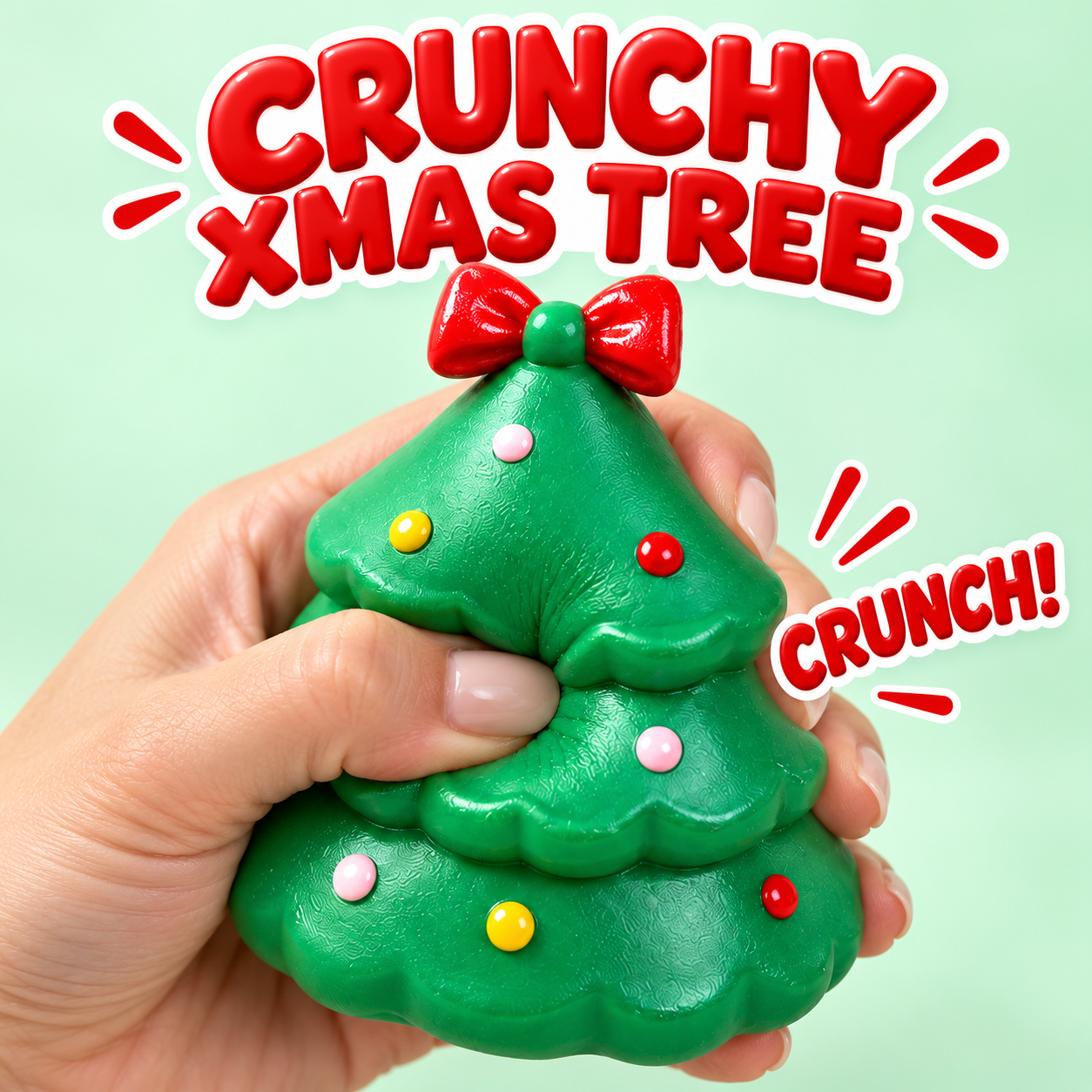 Crunchy Xmas Tree Squishy (Christmas Edition)