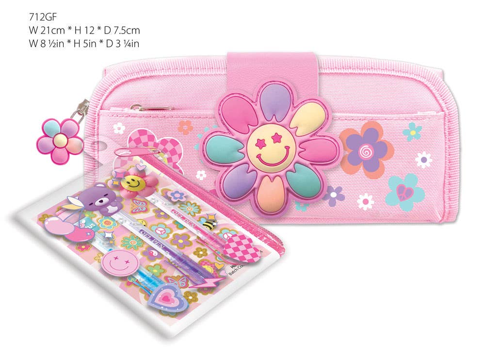 My Perfect Pencil Bag, Groovy Flower