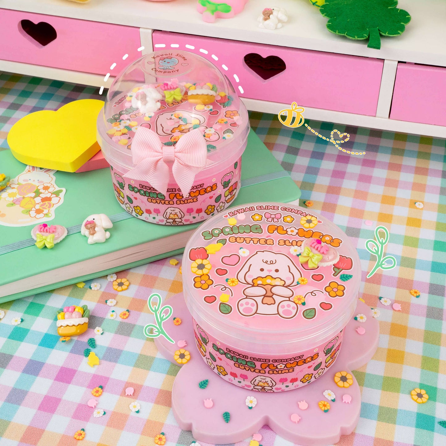 Spring Flowers Butter Slime (4pcs/case)